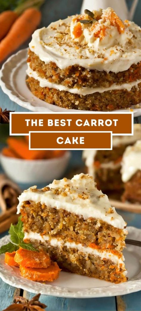 The Best Carrot Cake Recipe No Pineapple Carrot Cake, Best Frosting For Carrot Cake, Carrot Cake No Oil, Carrot Cake Betty Crocker Recipe, Grandma's Carrot Cake Recipe, Carrot Spice Cake Recipe, Costco Carrot Cake Recipe, Carrot Cake Recipe Decoration, Carrot Cake Dairy Free