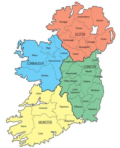 Plotting Your Irish Roots: An Irish Counties Map - Family Tree Genealogy Ireland, Counties Of Ireland, Genealogy Map, Ireland Pictures, Irish Genealogy, Ireland History, Irish Ancestry, County Cork Ireland, Ireland Map