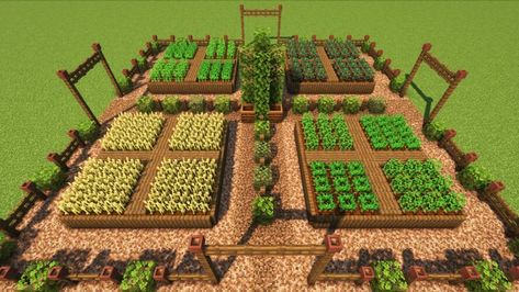 8 Great Minecraft Farm Design Ideas - Gamer Empire Minecraft Farmland, Minecraft Farm Design, Farm Design Ideas, Farm In Minecraft, Case Minecraft, Minecraft Garden, Blossom House, Minecraft Cheats, Crop Farming