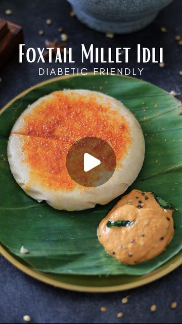 Malvika Hada Kumar | Recipe Developer on Instagram: "FOXTAIL MILLET IDLI 🤩🥧 - I got a lot of requests for this Idli recipe, when I posted foxtail millet dosa a few days ago. This is extremely healthy to include in your everyday breakfast and is great for diabetic people too. Serve it with your favourite chutney and sambar.   Ingredients -  2 cups Foxtail millet 1/2 cup White whole urad dal  1 tsp fenugreek seeds Water, as required Salt, to taste Ghee/Oil, to grease the moulds  Instructions -  Add foxtail millet, urad dal and fenugreek seeds in a bowl. Rinse it with water 3-4 times and then soak in enough water for 6 to 8 hours. Once done, grind it into s smooth paste and whisk with hands for 5-6 minutes. Cover and keep it for fermentation overnight.  Next morning, add salt and mix well. Foxtail Millets Recipes Indian, Millet Recipes Indian, Foxtail Millet Recipes, Millets Recipes Indian, Millet Snacks, Millet Recipes Breakfast, Millets Recipes, Millet Recipe, Everyday Breakfast