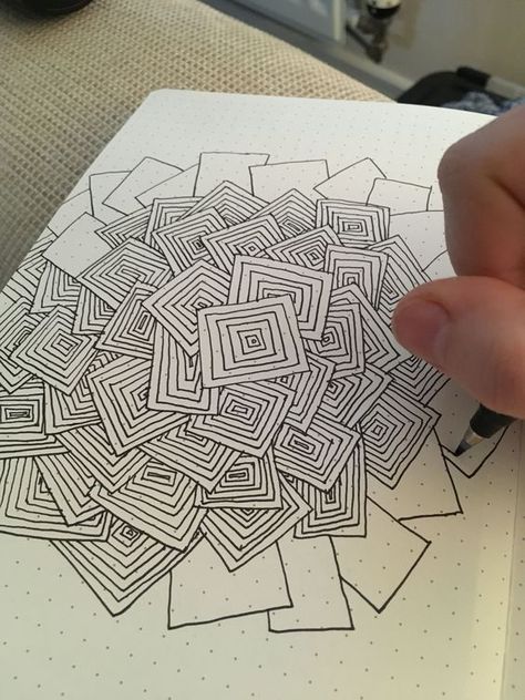 op-art doodles Skitse Bog, Zentangle Kunst, Arte Doodle, Výtvarné Reference, Zentangle Designs, Drawing Simple, Tangle Patterns, Zentangle Drawings, Doodles Zentangles