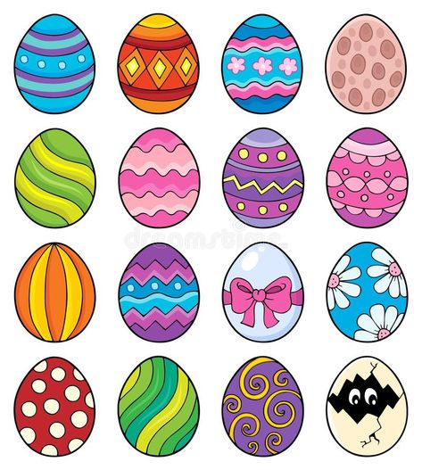 Easter Egg Pictures, Easter Classroom, Eggs Image, Egg Pictures, Easter Drawings, Creative Easter Eggs, Easter Paintings, Easter Egg Art, Paper Crafts Magazine