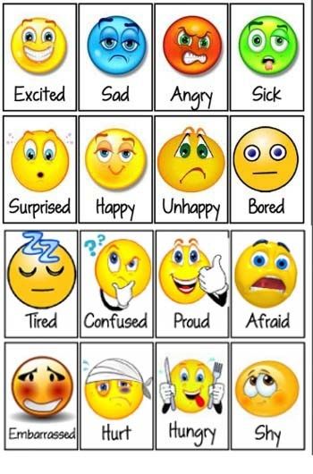 Emotions Make Us Human, Emoji Emotions, Feelings Preschool, Teaching Emotions, Emotions Preschool, Feelings Activities, Emotions Activities, Kids Feelings, English Activities For Kids