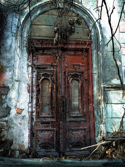 haunted house doors dark creepy old moody fear abandoned exterior entrance sullen stock image custom content Haunted House Door, Creepy Door, Scary Door, Ghost Quartet, Cultural Decor, Scary Cartoon, Vampire Mansion, Gcse Sketchbook, Story Boarding