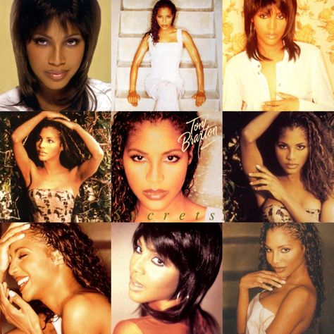 Toni Braxton Wallpapers, Tony Braxton 90s, Young Toni Braxton, Toni Braxton Aesthetic, Tony Childs Girlfriends, Toni Braxton 90s, 2000s Posters, 90s Makeup, Y2k Girl