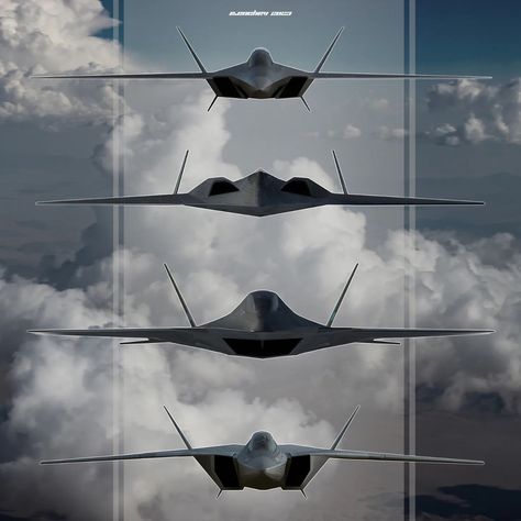 Fronts :) #aircraft #airplane #fighter #fighteraircraft #fighterplane #jet #military #aviation #front #stealth #modern #airsuperiority… | Instagram post from Encho Petrov Enchev (@encho_design) Futuristic Jets Fighter, Ngad Fighter, Jet Concept Art, Aircraft Design Concept, Fighter Jet Concept, Modern Fighter Jets, Fighter Planes Jets, Aerospace Design, Jet Fighter Pilot