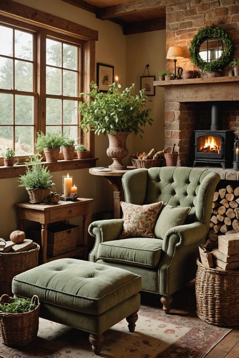 21 Country Style Living Room Ideas – The Dear Lab Cottage Interiors Living Rooms, English Country Living Room, English Country Decor Living Room, Country Cottage Living Room, Cottage Style Living Room, Country Cottage Living, Cabin Decorating, Country Style Living Room, Living Room Decor Country