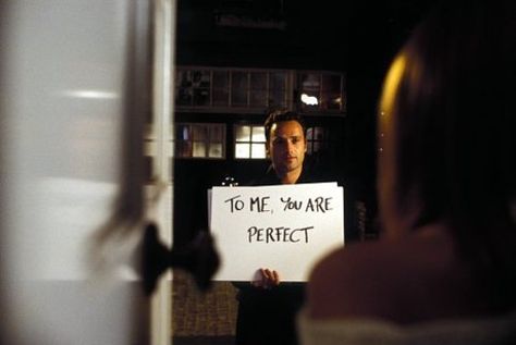 "If you look for it, I've got a sneaking suspicion... love actually is all around." Love Actually 2003, Julie James, Hari Valentine, Fina Ord, Test Quiz, Septième Art, Happy End, I Love Cinema, Video X