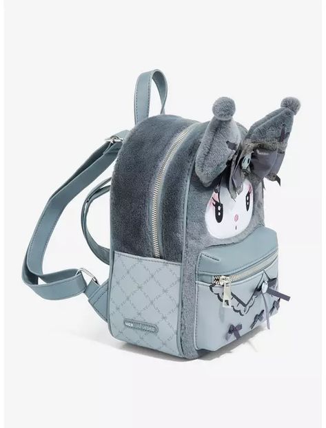 Hot Topic Sanrio, Kuromi Bag, Kuromi Stuff, Kuromi Backpack, Hello Kitty Keroppi, Sanrio Backpack, Sanrio Plush, Hello Kitty Car, Purse Ideas