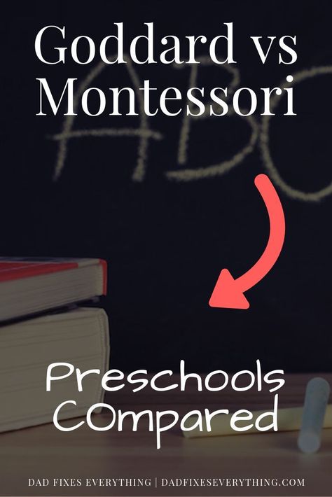 Thinking of sending your kids to a Montessori or Goddard school? In this article, I'll compare the curriculums, teachers, classrooms, activities, and more to help you decide what preschool is best for your child. Montessori, Primrose Preschool, Childcare Activities Toddlers, Preschool Supply List, Primrose School, Goddard School, High Scope, Leadership Ideas, Daycare Curriculum