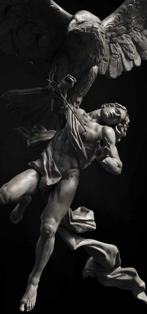 《 / 》 - ZBrushCentral Classic Sculpture, Greek Statues, Rennaissance Art, Greek Mythology Art, Greek Sculpture, Mythology Art, Greek Art, Ethereal Art, Classical Art