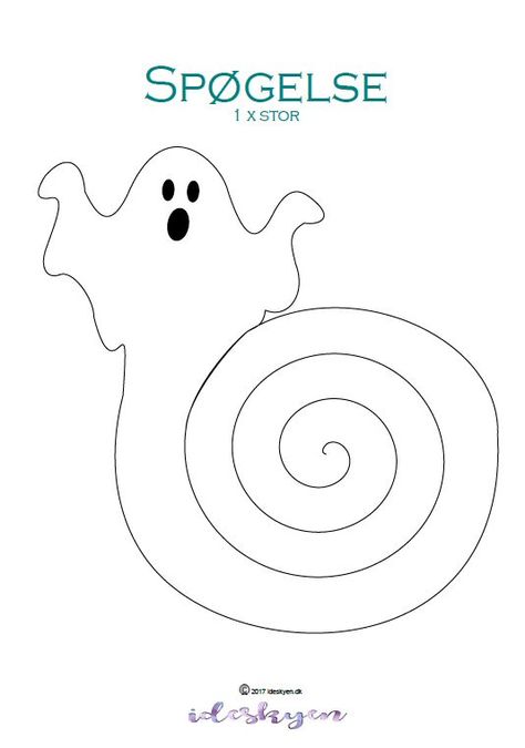 Spiral Ghost Printable, Halloween Decorations Homemade, Printable Halloween Decorations, Halloween Classroom Decorations, Dekorasi Halloween, Bricolage Halloween, Halloween Paper Crafts, Homemade Halloween Decorations, Halloween Classroom