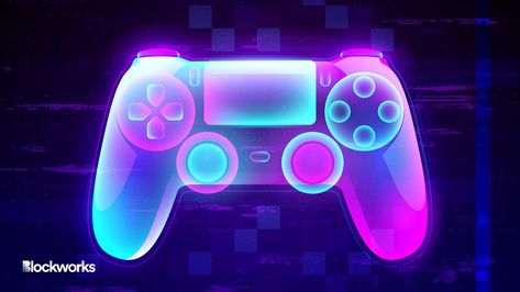 Q&A: Does the Next Generation of Gaming Actually Need Blockchain?  Blockworks Gaming Neon Wallpaper, Game Neon Sign, Game On Neon Sign, Gamer Neon Sign, Chief Marketing Officer, Cartoon Wallpaper Hd, Google News, Bitcoin Price, Asset Management