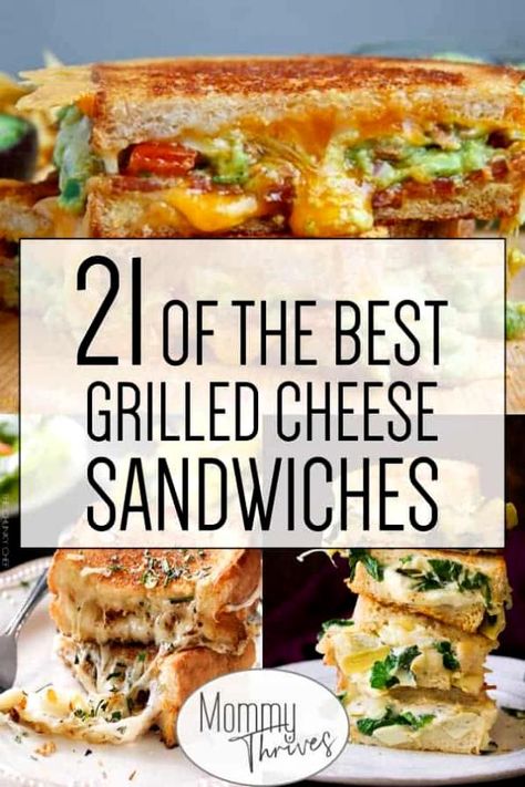 Gourmet Grilled Cheese Recipes, Grilled Cheese Recipes Gourmet, Gourmet Grill, Gourmet Grilled Cheese Sandwich, The Best Grilled Cheese, Fancy Grilled Cheese, Best Sandwich Recipes, Gourmet Grilled Cheese, Grill Cheese Sandwich Recipes