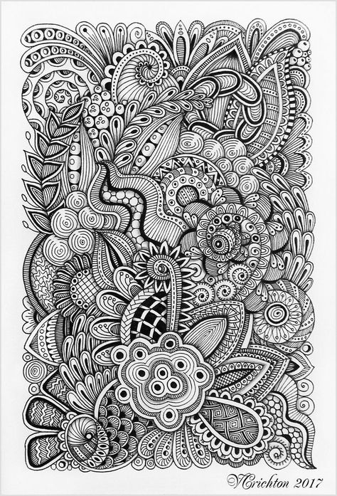 Zantangle Art, House Coloring Pages, Kunstjournal Inspiration, Doodle Art Letters, Zentangle Doodle, Zentangle Artwork, Doodle Art Journals, Doodle Art Drawing, White Drawing