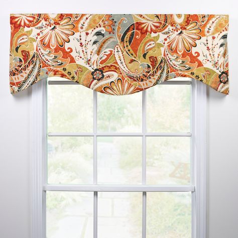 Wood valance