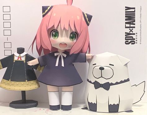 https://www.youtube.com/watch?v=ZWnMgKtdmuk&t=3s Anya forger paper model templates. Paper Anime Figures, Paper Cutout Template, Anya Paper Doll, Anya Paper Craft, Spy X Family Papercraft, Paper Dolls 3d, Anime Papercraft Templates, Anime Paper Craft, Paper Crafts Anime