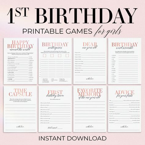 First birthday party ideas