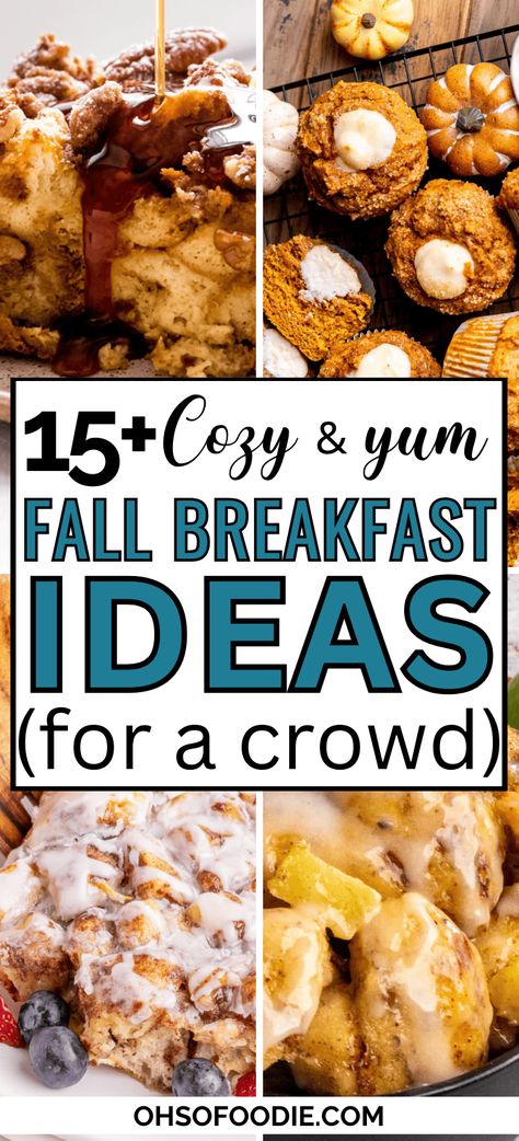 Are you in need of some delicious and easy fall breakfast ideas that will satisfy a crowd? Look no further! In this article, we have gathered 15+ mouthwatering breakfast recipes that are perfect for feeding Thanksgiving Brunch Recipes, Autumn Brunch Recipes, Breakfast Ideas For A Crowd, Easy Fall Breakfast, Fall Breakfast Ideas, Brunch Ideas For A Crowd, Breakfast Potluck, Brunch Casserole Recipes, Make Ahead Brunch Recipes