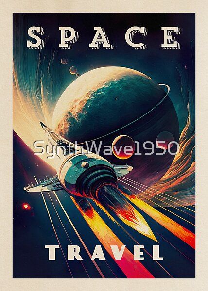 Retro Space Art, Scifi Room, Retro Space Posters, Space Posters, Space Travel Posters, Retro Scifi, Life In Space, Retro Sci Fi, Propaganda Poster