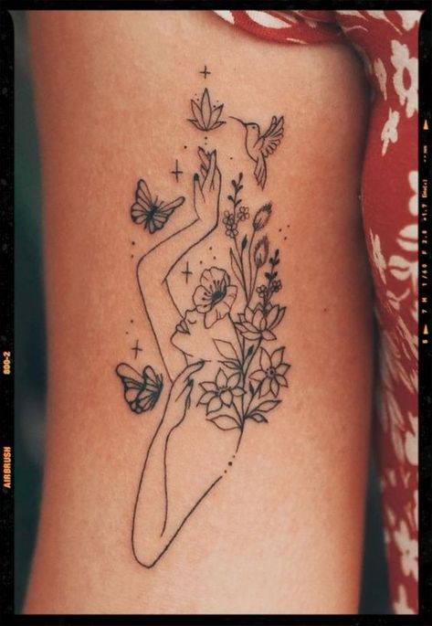 Healer Tattoo, Love Tattoo Ideas, Self-love Tattoo Ideas, Inside Of Arm Tattoo, Empowering Tattoos, Basic Tattoos, Feminine Tattoo Sleeves, Self Love Tattoo, Armband Tattoo Design