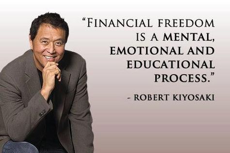 Robert Kiyosaki Quotes, Financial Quotes, Quotes Dream, Freedom Quotes, Dont Lose Hope, Brainy Quotes, Finance Printables, Finance Quotes, Rich Dad Poor Dad