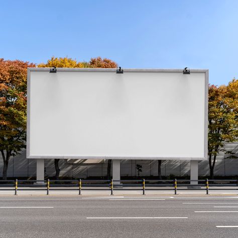 Free Roadside Billboard Mockup PSD Photoshop Backgrounds Free Psd, Billboard Design Ideas, Billboards Designs, Billboard Template, Graphic Design Mockup, Banner Mockup, Mockup Background, Linkedin Image, Font Bubble