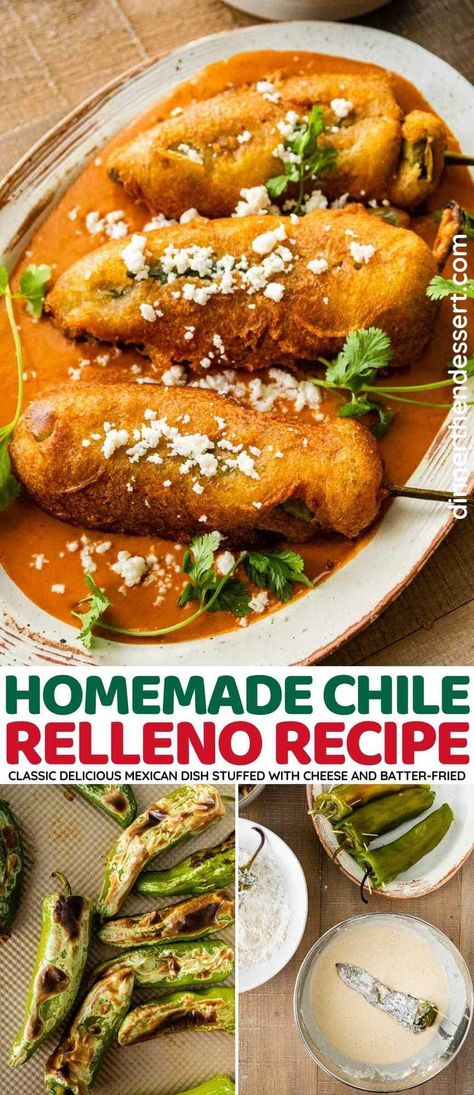 Mexican Chili Relleno Recipe, Chili Rellenos Sauce, Chili Relleno Puffs, Vegetarian Chili Relleno Recipe, Chile Relleno Wonton, Chili Reno Recipes, Crunchy Chili Relleno, Sauce For Chile Rellenos Recipe, Chilie Rellenos Recipe