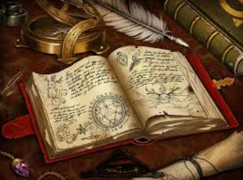 Steffy's Magic Shop - Book of Spells: A guide to BBcode (Please No Posting) Witchcraft Books, Magick Book, Magical Book, Forgotten Realms, Fantasy Props, 다크 판타지, Magic Circle, Magic Book, Magic Art