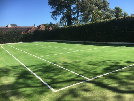 How Much Does it Cost to Build a Tennis Court in My Backyard? - Synthetic Sports Group Backyard Tennis Court, Tennis Court Size, Tennis Court Backyard, Civil Engineering Projects, Types Of Fences, Tennis Courts, Cost To Build, Tennis Match, Future Plans