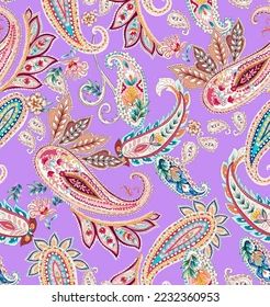 Yandex Images: search for similar images Paisley Print Design, Paisley Wallpaper, Paisley Flower, Paisley Art, Hand Painted Sarees, Motif Vintage, Digital Flowers, Paisley Design, Flower Illustration