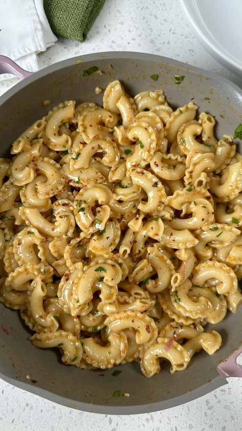 Cowboy Butter Pasta | Provecho Cowboy Butter Noodles, Cowboy Butter Pasta, Corkscrew Pasta Recipes, Fancy Pasta Dishes, Bowtie Pasta Recipes, Brown Butter Pasta, Cowboy Pasta, Cowboy Recipes, Fast Pasta