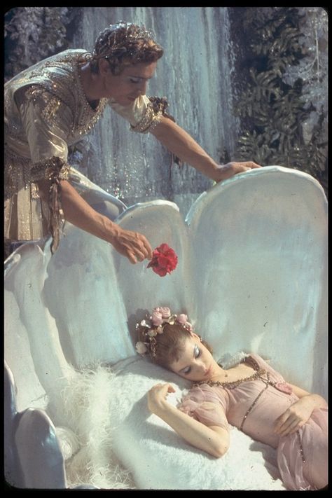 New York City Ballet production of the movie version of "A Midsummer Night's Dream" with Suzanne Farrell as Titania and Edward Villella as Oberon, choreography by George Balanchine (New York) - NYPL Digital Collections Suzanne Farrell, New York City Ballet, A Midsummer Night's Dream, George Balanchine, Midsummer Night's Dream, City Ballet, Midsummer Nights Dream, The Movie, York City