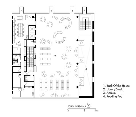 Public Library Architecture, Library Floor Plan, Site Development Plan, Public Library Design, Library Plan, Community Library, Library Architecture, Childrens Library, Kids Library