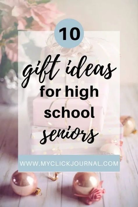 High School Prize Ideas, Gift Ideas For Seniors In High School, High School Senior Christmas Gift Ideas, High School Student Gifts From Teacher, Christmas Gifts For High School Seniors, Christmas Gifts For High School Students, Senior Year Gift Ideas, Gifts For Seniors In High School, High School Senior Gift Ideas