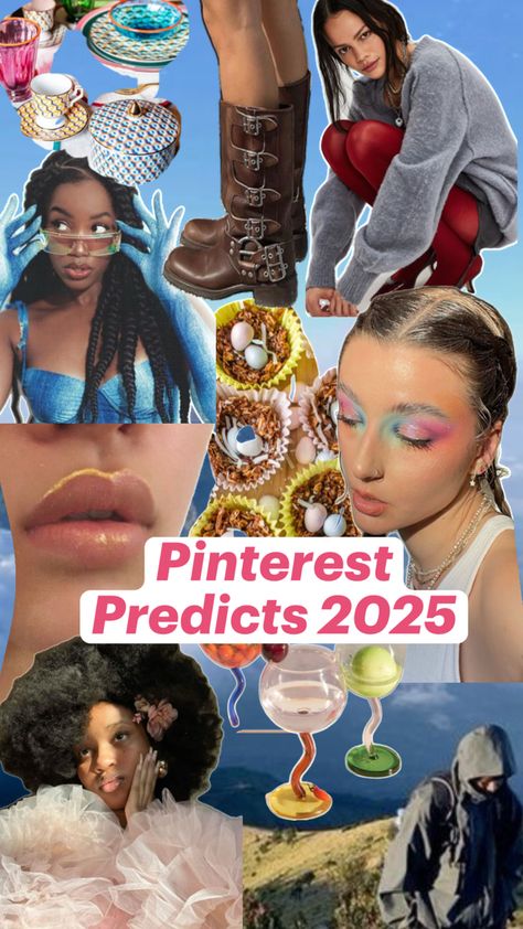 This is so fun! Pinterest Predicts 2025. Every year Pinterest creates their predictions. They are so good at predicting! Check it out! Pinterest Predicts 2025, 2025 Predictions, Pinterest Predicts, My Dream Closet, My Dream, Check It Out, Dream Closet, So Cute, Collage