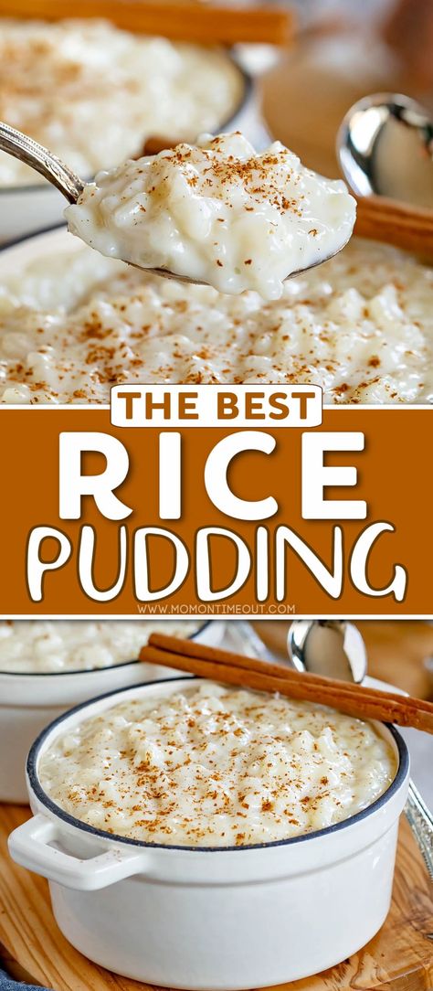 Rice Cooker Pudding, Evaporated Milk Recipes Dessert Easy, Cooked Rice Pudding, Rice Pudding With Leftover Rice, Leftover Rice Pudding, Creamy Rice Pudding Recipe, Best Rice Pudding, Carb List, Best Rice Pudding Recipe