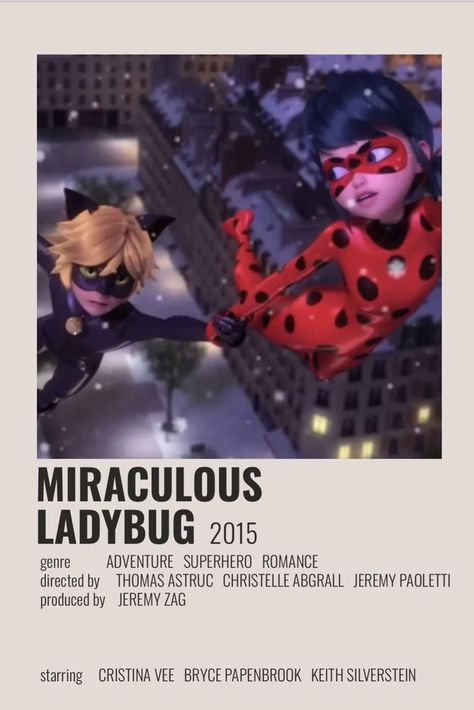 ☆ Minimalist/alternative "Miraculous Ladybug" poster ☆ Check out my "Cartoon Posters" board! Miraculous Ladybug Poster, Alternative Minimalist Poster, Cristina Vee, Jeremy Zag, Cartoon Posters, Anime Stickers, Minimalist Poster, Miraculous Ladybug, Romance