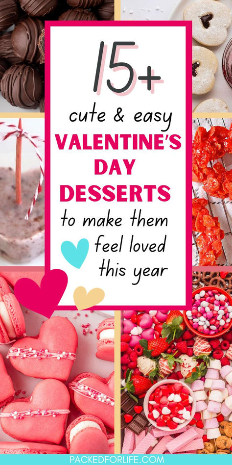 6 Valentine's Day desserts; oreo truffles, heart linzer cookies, frozen strawberry hearts, heart cornflakes, heart macarons, and Valentine's charcuterie board. Valentine Charcuterie Board, Valentine Charcuterie, Treats To Share, Homemade Chocolate Cupcakes, Desserts For Kids, Homemade Chocolates, Valentines Cookies, Valentines Day Desserts, Valentines Day Cookies