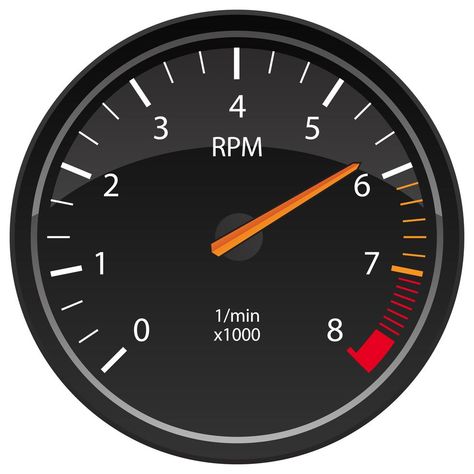 RPM Tachometer Automotive Dashboard Gauge Vector Car Dashboard, Drift Cars, Vehicle Gauge, Dark Wallpaper, Vector Art, Template Design, Vector Free, For Free, Clip Art