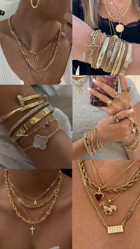 Xoxo Jewelry, Dope Jewelry Accessories, Wrist Jewelry, Luxe Jewelry, Jewelry Accessories Ideas, Dope Jewelry, Jewelry Fashion Trends, Jewelry Essentials, Jewelry Lookbook