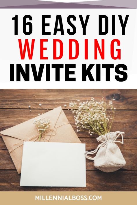 16 DIY Wedding Invitations that are bound to make your wedding day beautiful and budget friendly. These are print yourself wedding invitations that look cute and elegant. #wedding Homemade Invitations Wedding, Wedding Invitation Homemade, Rustic Wedding Invitations Diy, Diy Rustic Wedding Invitations, Diy Wedding Invitations Handmade, Wedding Invitations Cheap, Cheap Wedding Invitations Diy, Handmade Wedding Invitation, Make Your Own Wedding Invitations