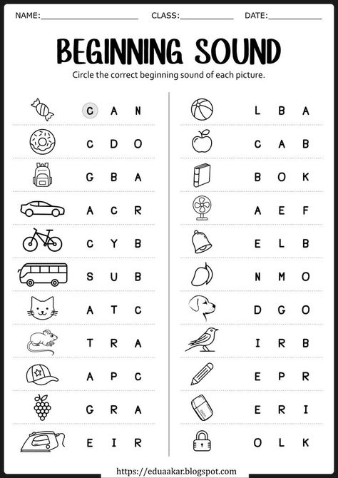 Sight Words Worksheets Kindergarten, Fun Homeschool Activities Kindergarten, Thai Alphabet, Matter Worksheets, Beginning Sounds Worksheets, Summer Worksheets, Kindergarten Phonics Worksheets, English Worksheets For Kindergarten, Homeschool Lessons