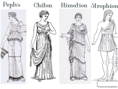 Ancient Greek Costume Primer (Athenian History #2) | Sara M. Harvey on Patreon Ancient Greece Clothing, Ancient Greek Dress, Greek Chiton, Ancient Greece Fashion, Ancient Greek Costumes, Greek Toga, Ancient Greek Clothing, Roman Clothes, Roman Dress