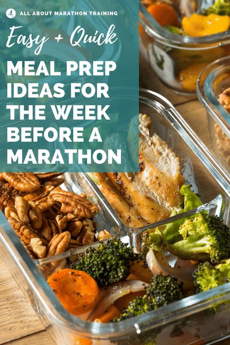 What To Eat The Week Before A Half Marathon, What To Eat The Week Before A Marathon, What To Eat The Week Of A Half Marathon, What To Eat Before Marathon, Running Eating Plan, Marathon Week Meal Plan, Healthy Pre Race Meals, Meal Prep For Runners Marathon Training, Meal Plan For Runners Marathon Training