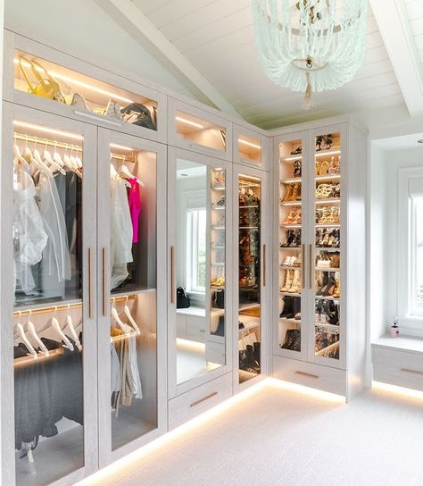 null Custom Closet Design, Dressing Room Closet, Dream Closet Design, Walk In Closet Design, Beautiful Closets, Closet Design Layout, Luxury Closets Design, Closet Renovation, California Closets