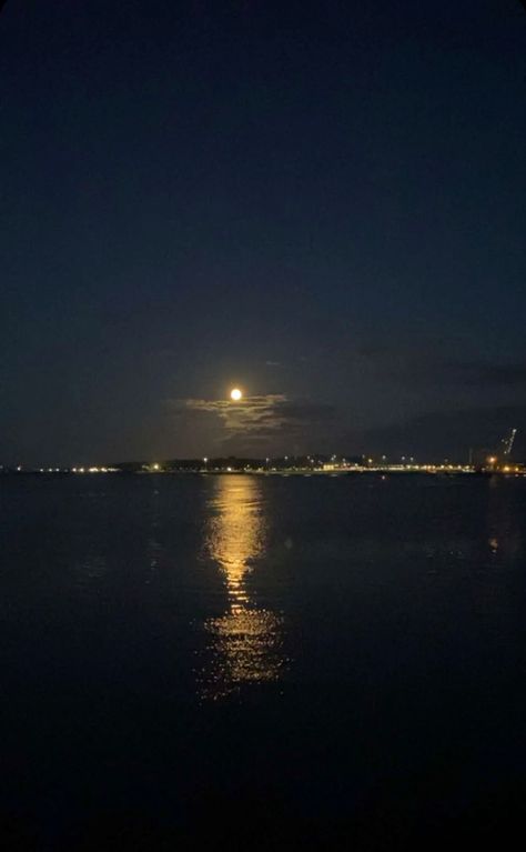 moon Moonlight On The River, Nature Aesthetic, The River, Nature