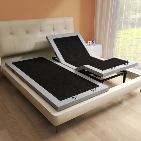 Adjustable Bed Frame Bedding, Pleasure Room Bed, Adjustable Mattress Bed Frame, Adjustable Base Bed Frame, Temperpedic Beds, Bed Frame For Adjustable Base, Headboard For Adjustable Bed, Adjustable Bed Frame Ideas, Split King Bed