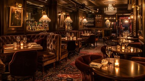 15 Best Jazz Age Speakeasy Room Designs - Marry Design Vampire Speakeasy, Speakeasy Table, Jazz Lounge Aesthetic, Speakeasy Home Bar, Jazz Speakeasy, Speakeasy Bar Design, Speakeasy Room Ideas, Speakeasy Room, Speakeasy Decor Bar