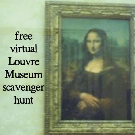 Scavenger hunts are some of my favorite team-building activities. They are a fun way for groups to work together. I planned a museum scavenger hunt for a group of teens this past weekend. The parents who joined the hunt had a great time too, so this is a wonderful family-friendly activity. Although museums are temporarily […] Louvre Scavenger Hunt, Paris Scavenger Hunt, Museum Scavenger Hunt, Remote Teaching, Paris Activities, History Games, Art Critique, Homeschool Lessons, Scavenger Hunt Clues